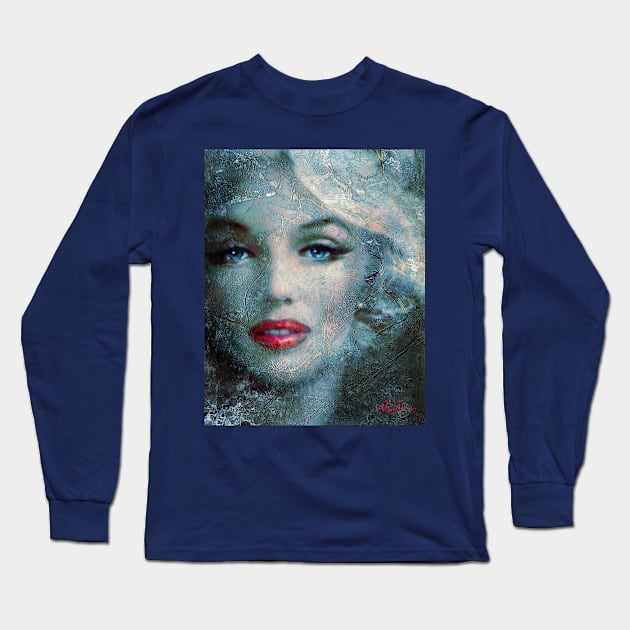 MM Frozen Blue Long Sleeve T-Shirt by Angie Braun